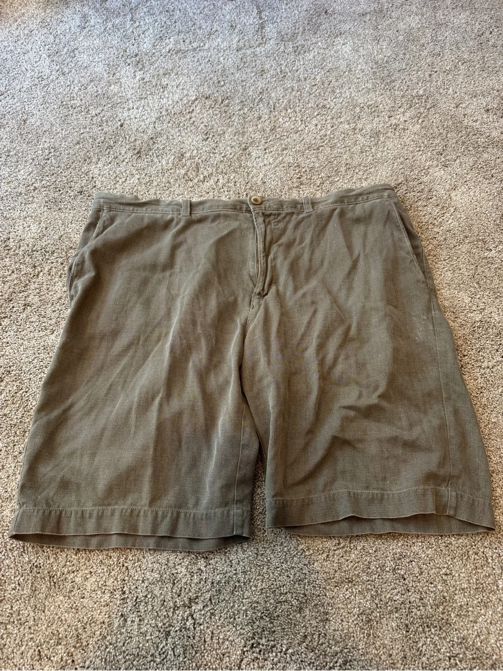 Silk Tommy Bahama Olive Green Men's Jean Shorts